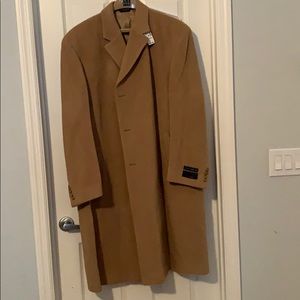 Jos. A. Bank 100% camel hair trench coat NWT